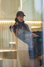LILY COLLINS Out and About in London 11/08/2024
