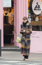 LILY COLLINS Out and About in London 11/08/2024