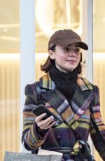 LILY COLLINS Out and About in London 11/08/2024