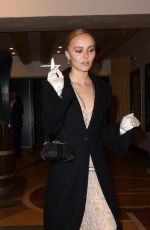 LILY-ROSE DEPP Supports Girlfriend 070 SHAKE at El Rey Theater Performance in Los Angeles 11/08/2024