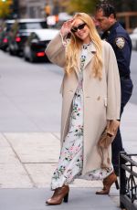 LINDSAY LOHAN Arrives at The View to Promote Our Little Secret 11/20/2024