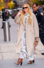 LINDSAY LOHAN Arrives at The View to Promote Our Little Secret 11/20/2024