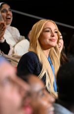 LINDSAY LOHAN at Tonight Show Starring Jimmy Fallon in New York 11/17/2024