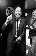 LINDSAY LOHAN at Tonight Show Starring Jimmy Fallon in New York 11/17/2024