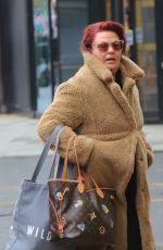 LISA ARMSTRONG Arrives at Blackpool Tower 11/16/2024