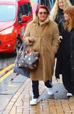 LISA ARMSTRONG Arrives at Blackpool Tower 11/16/2024