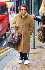 LISA ARMSTRONG Arrives at Blackpool Tower 11/16/2024