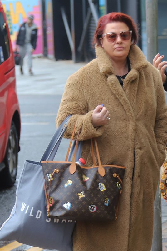 LISA ARMSTRONG Arrives at Blackpool Tower 11/16/2024
