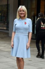 LISA GEORGE Leaves BBC Morning Live Studios in London 11/06/2024