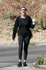LISA RINNA Out Hiking in Bel Air 11/01/2024