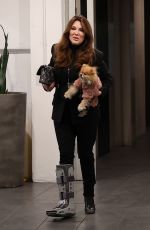 LISA VANDERPUMP Leaves E Baldi in Beverly Hills 11/07/2024