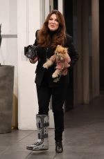 LISA VANDERPUMP Leaves E Baldi in Beverly Hills 11/07/2024
