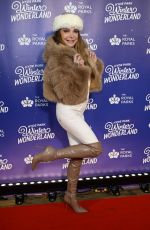 LIZZIE CUNDY at Hyde Park Winter Wonderland Preview Night 2024 in London 11/20/2024