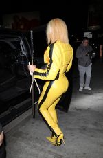 LORI HARVEY Arrives at Kendall Jenner