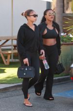 LORI HARVEY Arrives for a Workout Session with a Friend in Los Angeles 11/05/2024