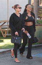 LORI HARVEY Arrives for a Workout Session with a Friend in Los Angeles 11/05/2024