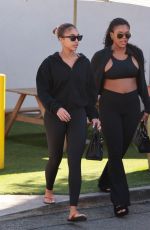 LORI HARVEY Arrives for a Workout Session with a Friend in Los Angeles 11/05/2024