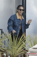 LORI HARVEY Out and About in Bel Air 11/03/2024