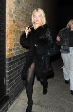 LOTTIE MOSS Leaves Chiltern Firehouse in London 11/21/2024