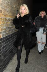 LOTTIE MOSS Leaves Chiltern Firehouse in London 11/21/2024