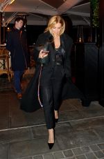 LOUISE REDKNAPP Leaves Chiltern Firehouse in London 11/21/2024
