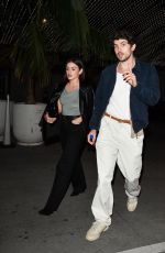 LUCY HALE and Carter Jenkins Arrives at Kelly Osbourne