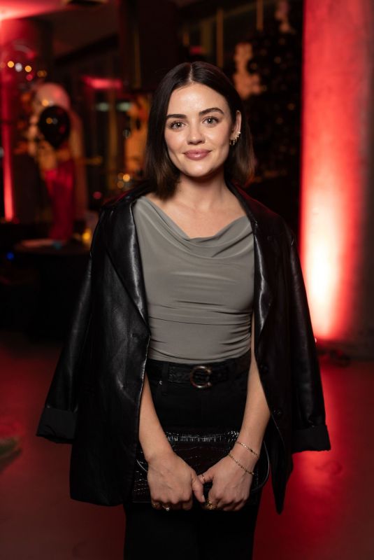 LUCY HALE at Kelly Osbourne