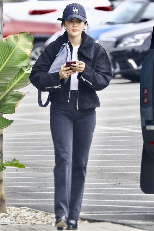LUCY HALE Out for Coffee in Los Angeles 11/02/2024