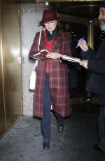 LUCY LAWLESS Arrives at New York Live 11/22/2024