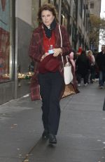 LUCY LAWLESS Arrives at New York Live 11/22/2024