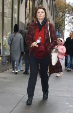 LUCY LAWLESS Arrives at New York Live 11/22/2024