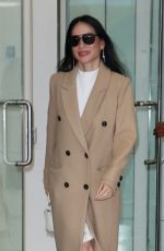 LUCY LIU Leaves Drew Barrymore Show Studios in New York 11/13/2024