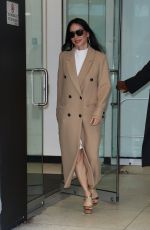 LUCY LIU Leaves Drew Barrymore Show Studios in New York 11/13/2024