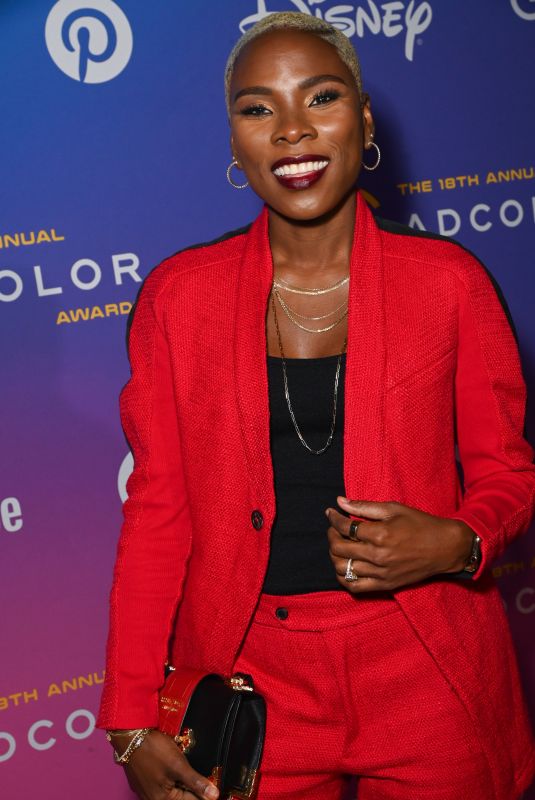LUVVIE AJAYI at 18th Annual ADCOLOR Awards at JW Marriott LA Live in Los Angeles 11/16/2024
