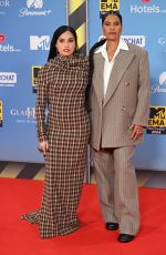 MABEL and NENEH CHERRY at 2024 MTV Europe Music Awards at Co-op Live Arena in Manchester 11/10/2024