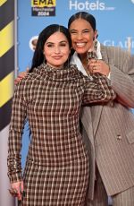 MABEL and NENEH CHERRY at 2024 MTV Europe Music Awards at Co-op Live Arena in Manchester 11/10/2024