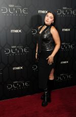 MADDY FORDQAQA at After-Party of Premiere of HBO Original Drama Series Dune: Prophecy in New York 10/30/2024
