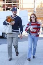 MADELAINE PETSCH and Anthony Li Out at Farmers Market 11/03/2024