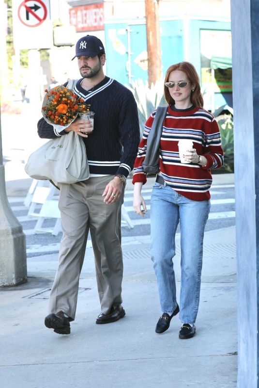 MADELAINE PETSCH and Anthony Li Out at Farmers Market 11/03/2024
