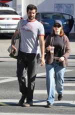 MADELAINE PETSCH and Anthony Li Out at Studio City Farmers Market 11/10/2024