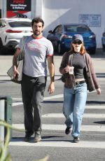 MADELAINE PETSCH and Anthony Li Out at Studio City Farmers Market 11/10/2024