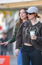 MADELAINE PETSCH Out with Friends in Los Angeles 11/24/2024