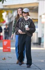 MADELAINE PETSCH Out with Friends in Los Angeles 11/24/2024