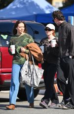 MADELAINE PETSCH Out with Friends in Los Angeles 11/24/2024