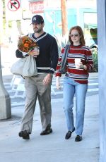 MADELAINE PETSCH Shopping at a Farmer
