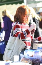 MADELAINE PETSCH Shopping at a Farmer