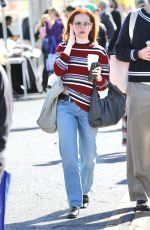 MADELAINE PETSCH Shopping at a Farmer