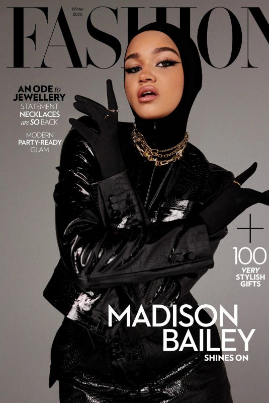 MADISON BAILEY in Fashion Magazine, Winter 2025
