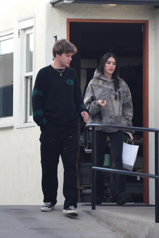 MADISON BEER and Nick Austin Out for Juice in Los Angeles 11/10/2024
