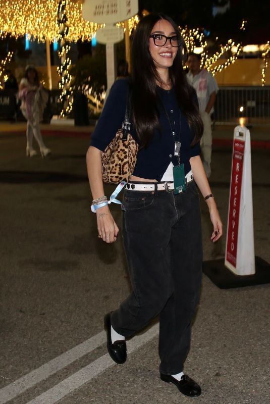 MADISON BEER Leaves Sabrina Carpenter’s Short n’ Sweet Concert at Kia Forum in Inglewood 11/17/2024